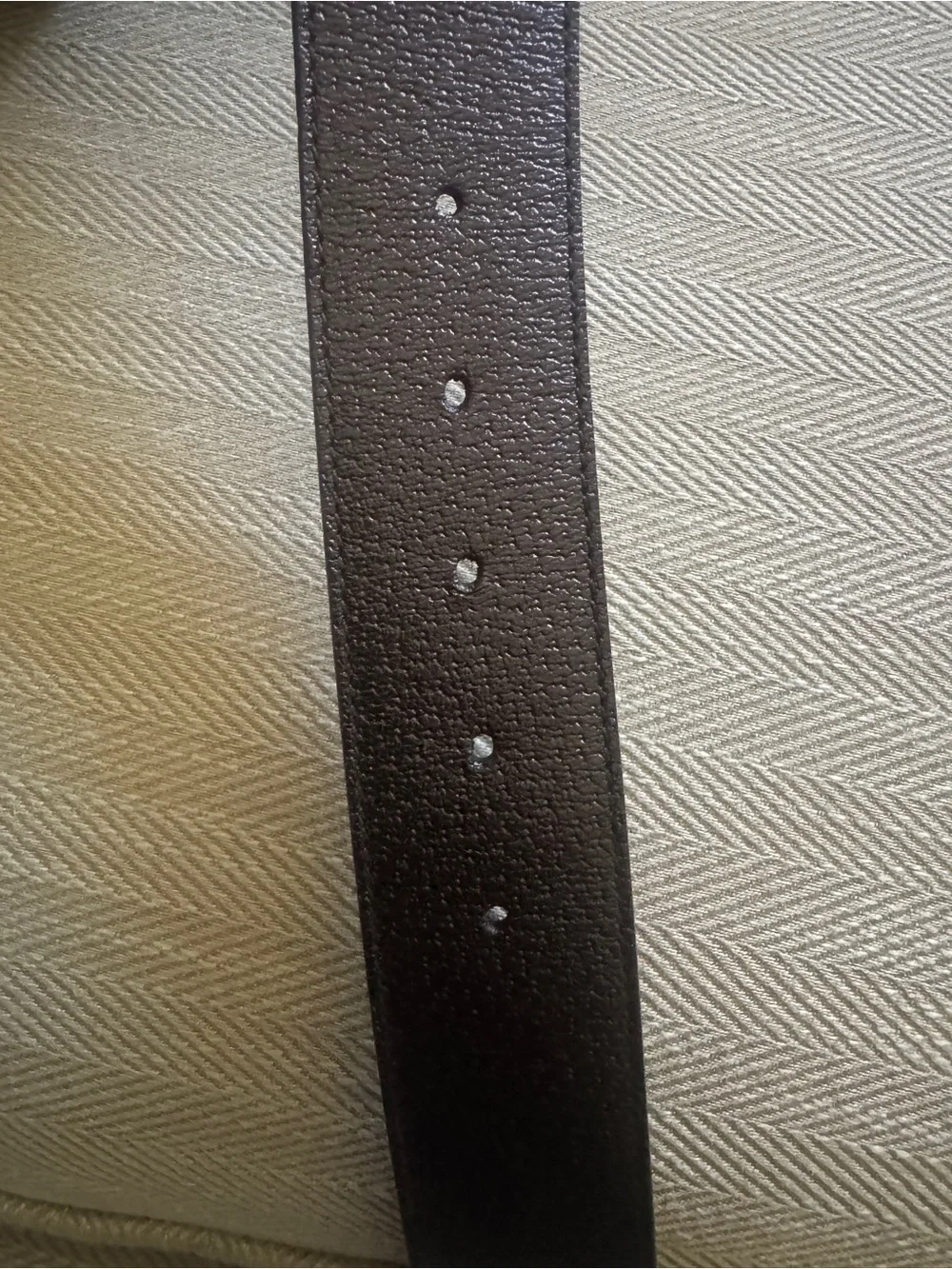 Gucci Black Leather Belt with Aged Silver Double G Buckle